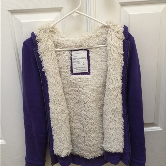 Aeropostale purple jacket size medium - Picture 7 of 9
